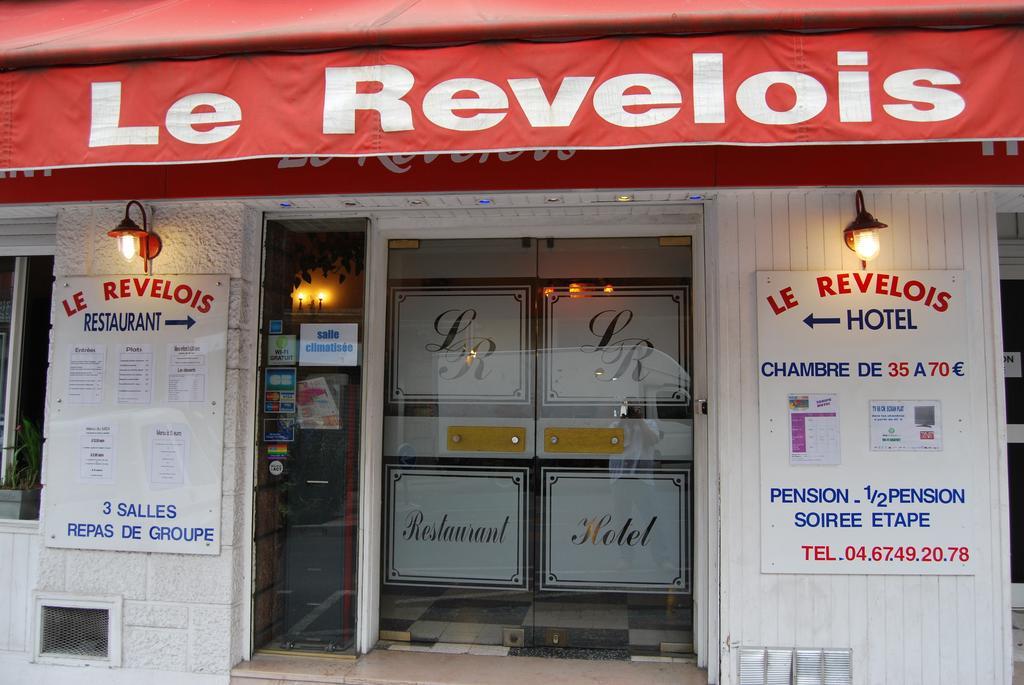 Le Revelois Restaurant Hotel Béziers Buitenkant foto